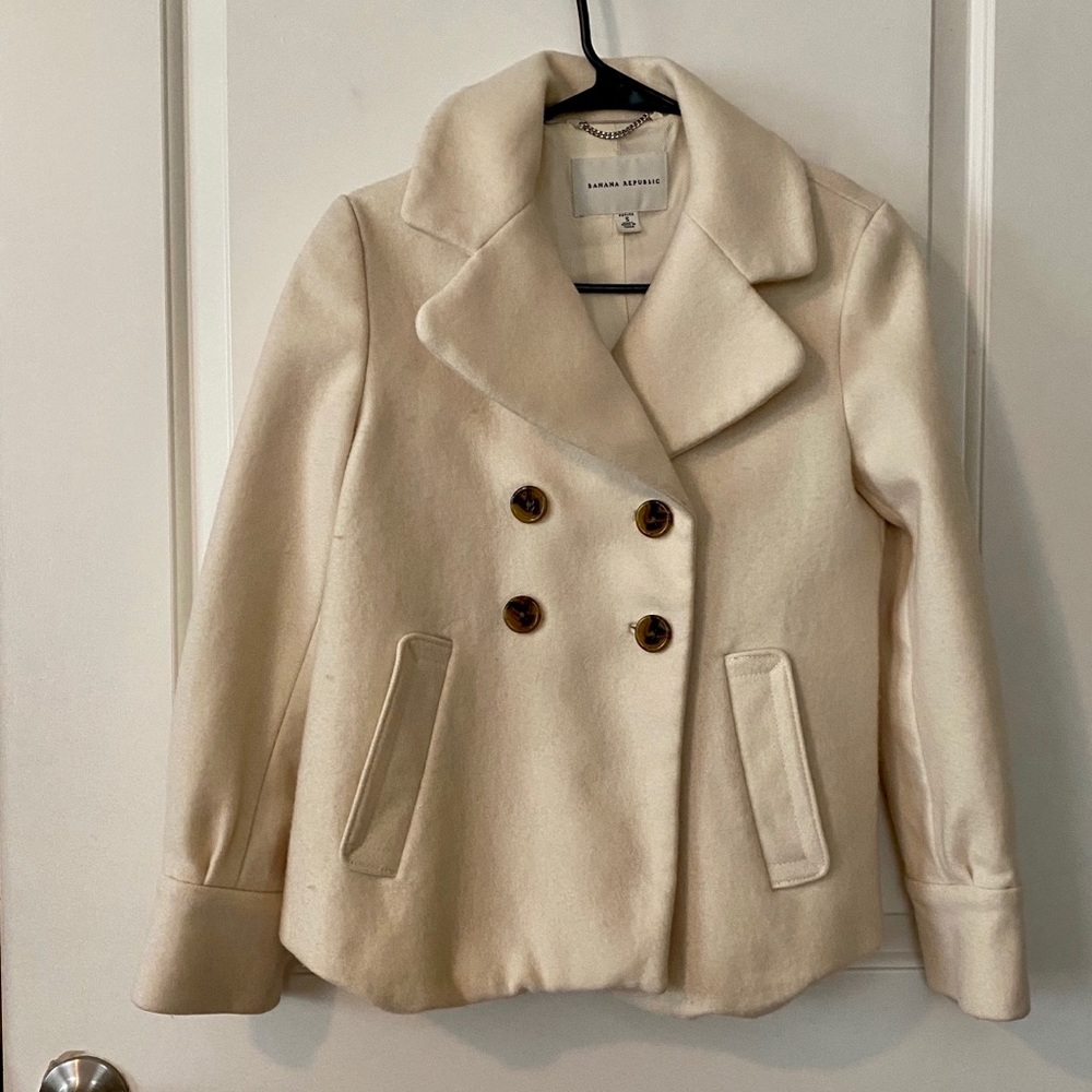 Banana Republic pea coat